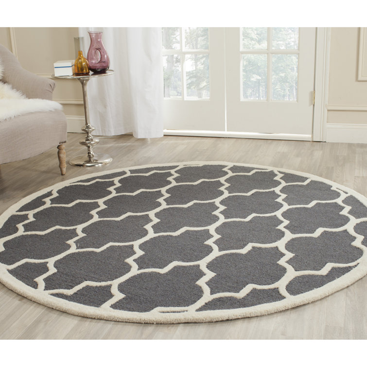 Cannen Hand Tufted Wool Geometric Rug