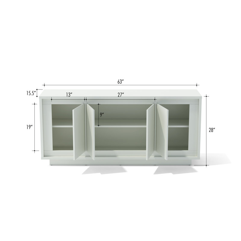 Yanira 63'' Sideboard, White