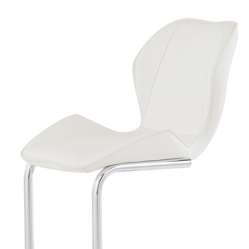 Charlotte 4PC BAR STOOL SET, White
