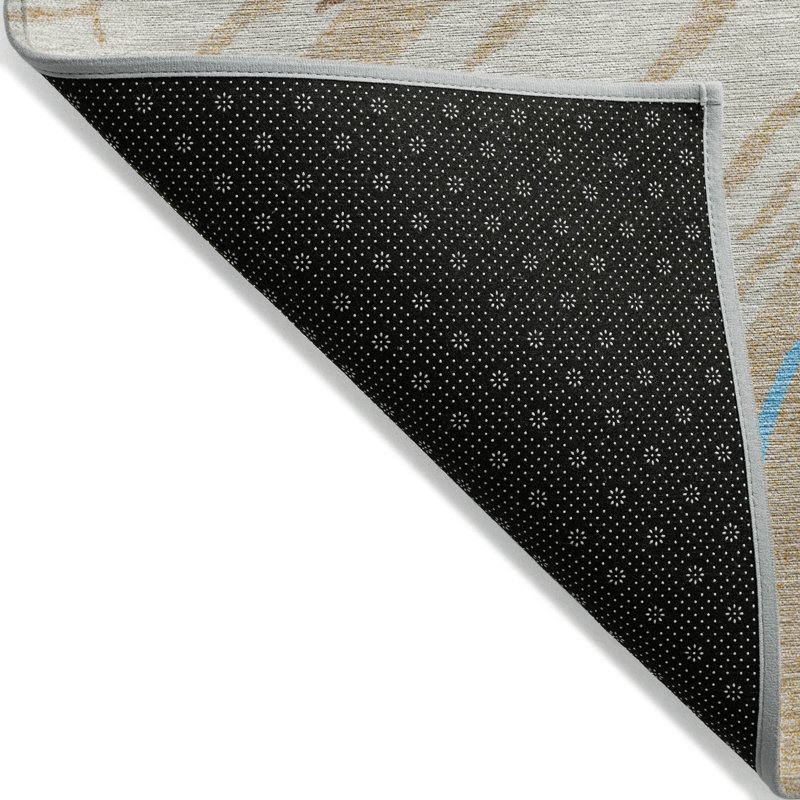 Tapis intérieur / extérieur beige Aureva , 5' x 7'6"
