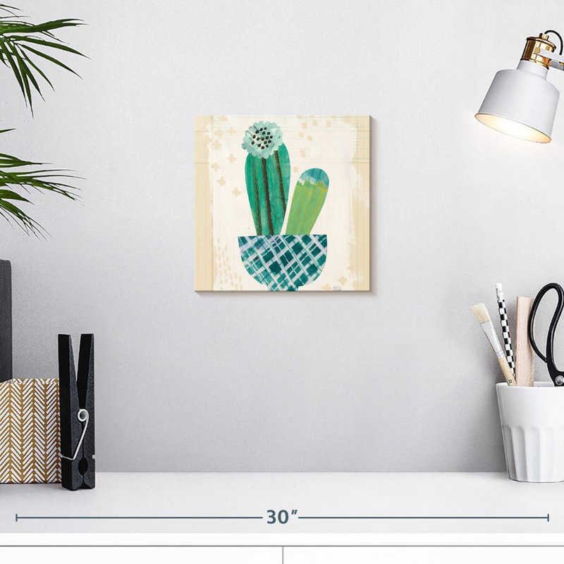 Harnek Collage Cactus III, H 10 po x l 10 po