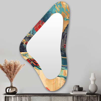Miroir mural rétro