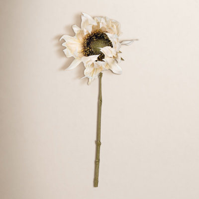 24" Artificial Sunflower Stem