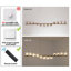 12 - Light LED Dimmable Linear Kitchen Island Pendant with Remote Control Included-474376413