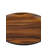  Ceramic Wood-Look Tray, Decorative Round Plate For Serving, Fruit, Or Table Centerpiece, Modern & Farmhouse Décor, 12" Diameter & 1.25" Tall