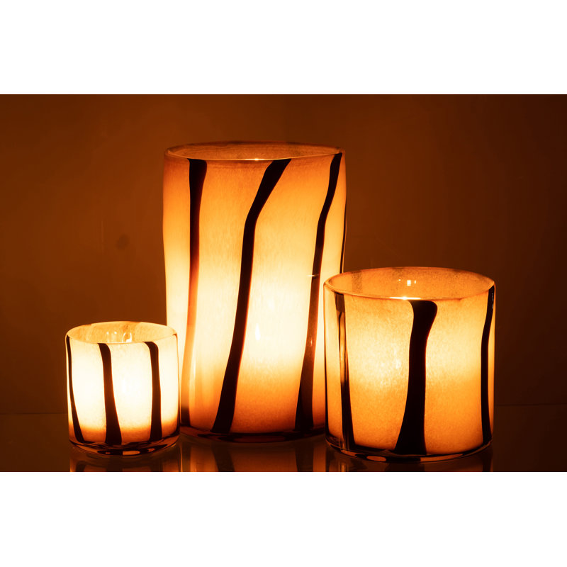 Aylesworth Glass Table Vase 1, Black/Brown