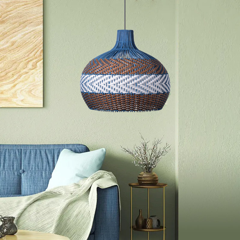 Adhem 1 - Light Drum Pendant, 17.71" H x 19.68" W x 19.68" D