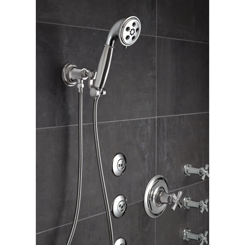 Rook® Wall Mount Handshower with H2OKinetic® Technology, Chrome