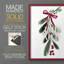 «Christmas Holiday», reproduction d'art encadrée Cxxv - bois massif-1090097547-1090097558