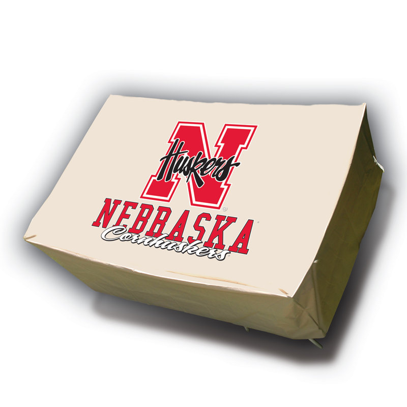 Housse de table rectangulaire NCAA, Nebraska
