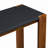 Uniquely Designed Oak Veneer Console Table with Distinctive Side Shapes, Suitable for Entryway, Hallway, Living Room, Foyer, Corridor-1362819773
