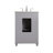 Breitkoff 24 " W Freestanding Standard Free Standing 1 Single Vanity Bathroom Vanity With Ceramic Top-987957680