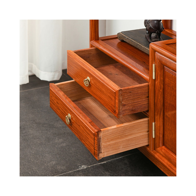 New Chinese Retro Style Bookcase