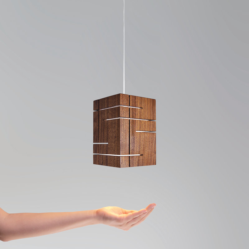 Claudo 1 - Light Pendant, Walnut, 3500K