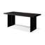 Table de salle à manger rectangulaire noire-1270699427