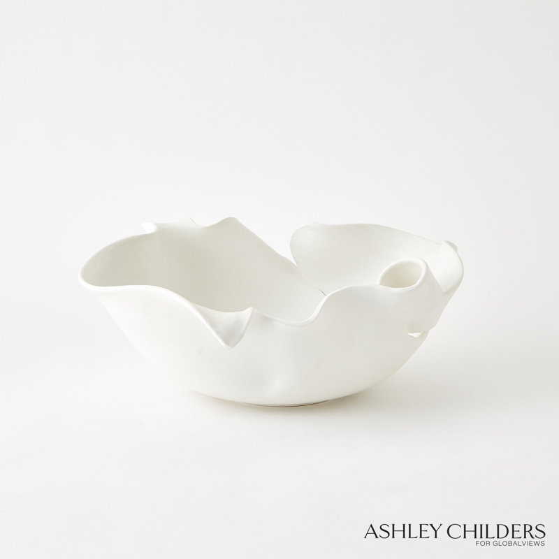 Charlotte Bowl-White