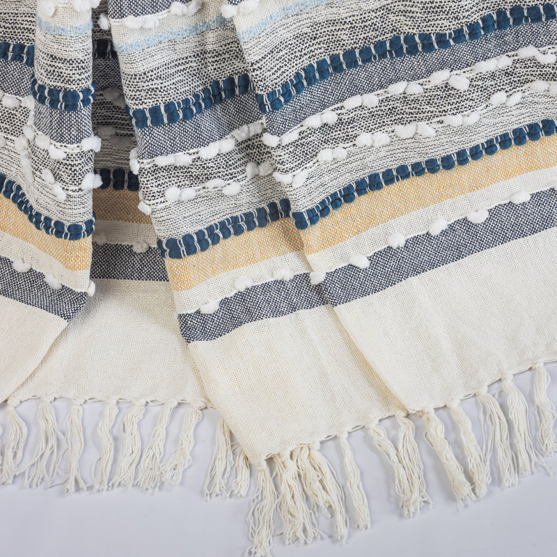 Flintee Hand Woven Throw Blanket