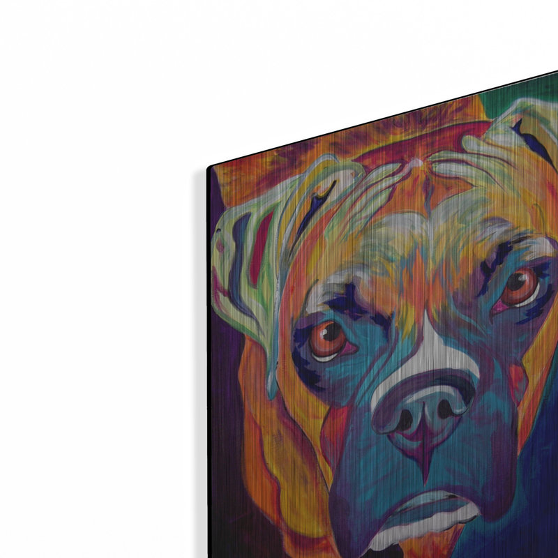 «Boxer - Harley» par Dawg Painter, H 16 po x l 12 po