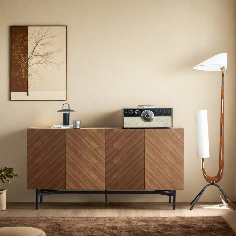 Light Luxury Four-Door Sideboard