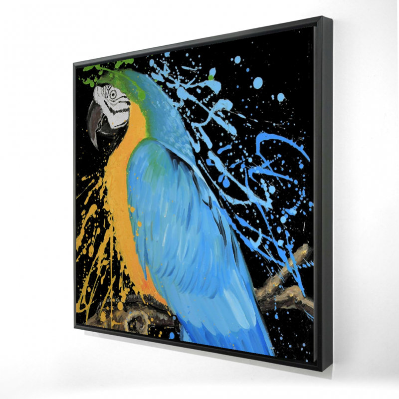 " Blue Macaw Parrot "