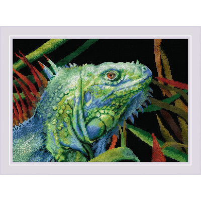  Counted Cross Stitch Kit Iguana R2192