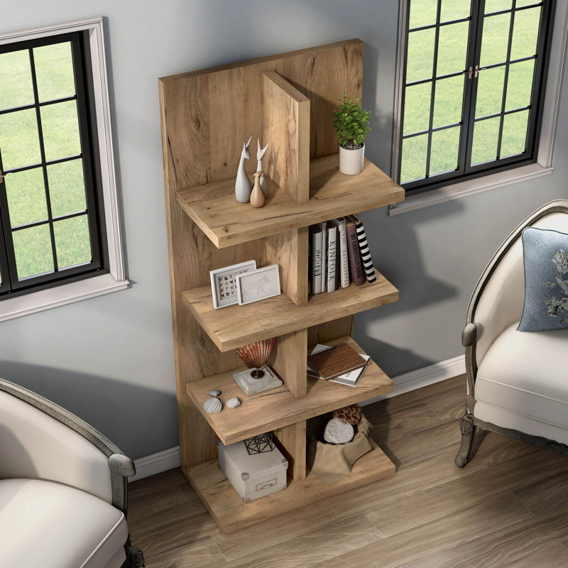 Bibliothèque en bois Houssam