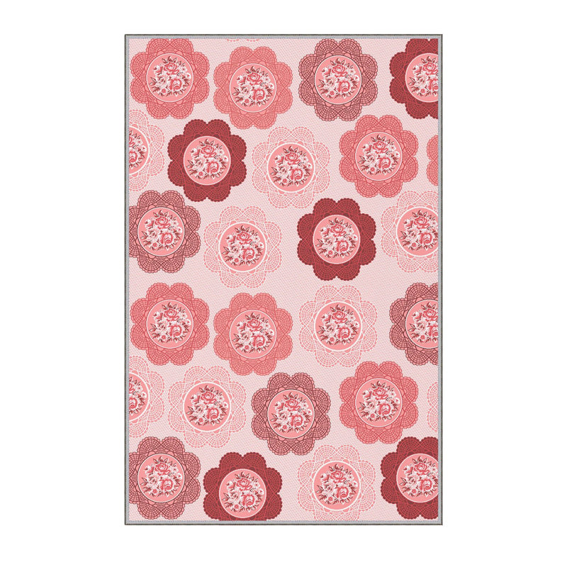 Premium Hall Carpet, 2.6 x 9.8 ft, 100% Polyester, 0.3 in Pile Height | Antibacterial, Non-Slip PVC Felt Dot Underside | Machine Washable, 3D Digital Printing | Durable & Stylish for Home Décor