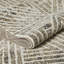 Tapis gris en polypropylène tissé à la machine Aqila-1263210772