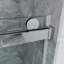 Opal Mirage MCOCOD Porte de douche coulissante simple sans cadre à fermeture en douceur avec verre transparent de 3/8 po (10 mm) de l 56 po x H 79 po-99078760