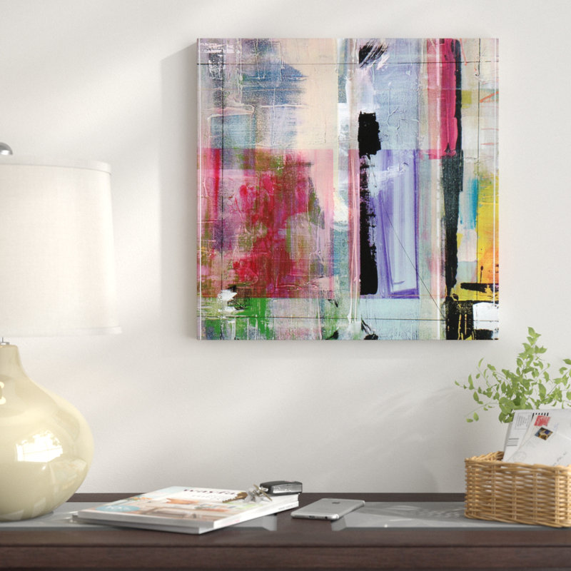Modern & Contemporary, 12" H x 12" W x 0.75" D, Wrapped Canvas