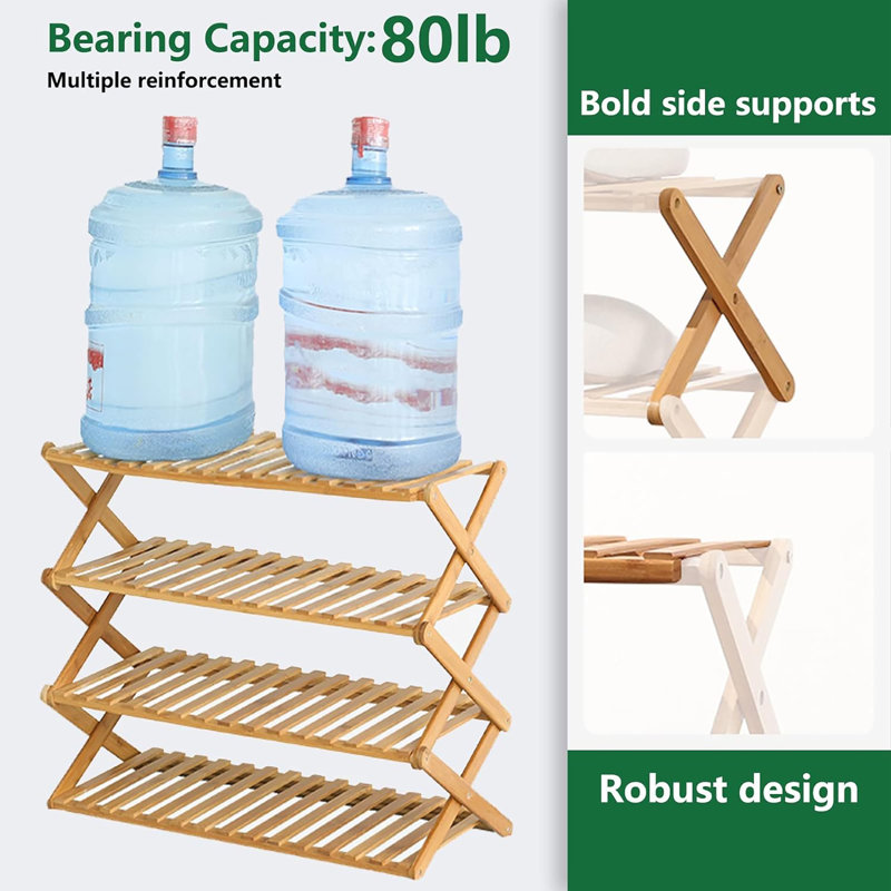 10 Pair Shoe Rack