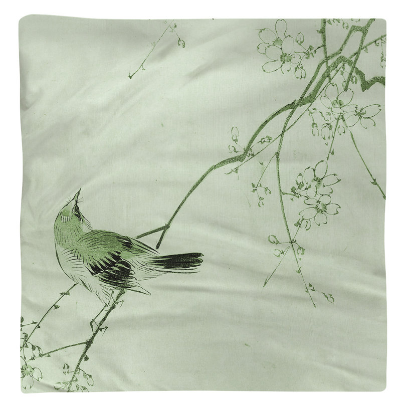 Keito Sato Cotton No Pattern Square Napkin, Green