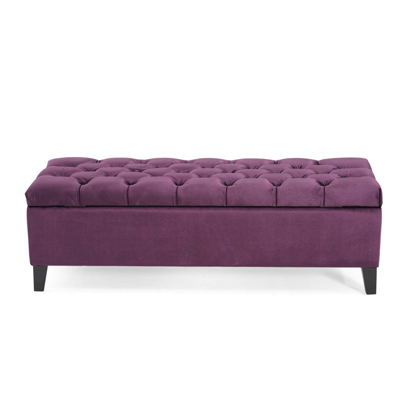 Storage Ottoman, Purple