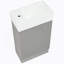 Meuble-lavabo de salle de bain avec lavabo, meuble-lavabo avec tablette, orientation gauche ou droite-1768597150