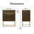 Tommy Hilfiger Franklin 3-Drawer Dresser