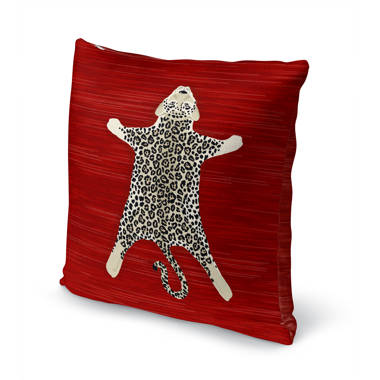 Eastern Accents Holiday Traditional Boutique Tannenbaum Zebra Decorative  Pillow