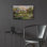  «Rapture» par Nicky Boehme, art mural en verre acrylique, 24 po x 16 po