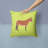 Mule Check Outdoor Throw Pillow-23813747-48712502