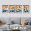 Reproduction de 4 pièces Mid-Century Mid-Century-90605254-90605252