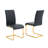 Akinleye 5 Pieces 47" Round Dining Set (Gold) -414509317