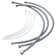 Axor Hose Extension Set for 2 Hole Faucets