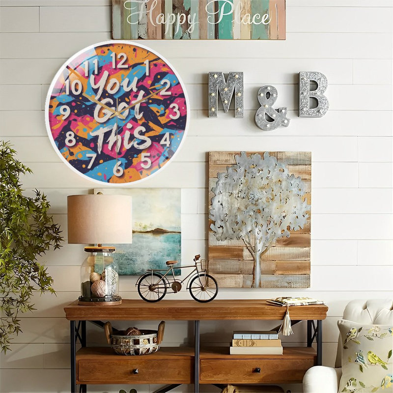 Horloge murale Motivational You Got This
