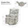 Prayag Transitional Upholstered Swivel Rocking Recliner