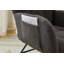 Fauteuil à bascule à oreilles en tissu Teddy avec repose-pieds, fauteuil d'allaitement ergonomique avec rangement latéral, mouvement fluide, base en bois massif, confortable pour le salon et la chambre d'enfant-801828097