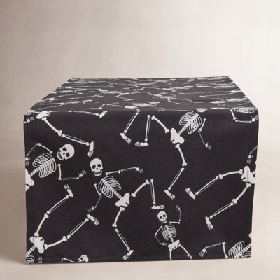 Spooky Skeletons Table Runner