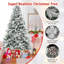 Lighted Artificial Pine Christmas Tree-1652793426