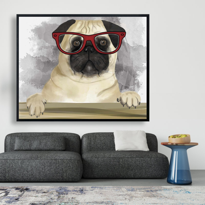 «Geek Carlin» sur toile