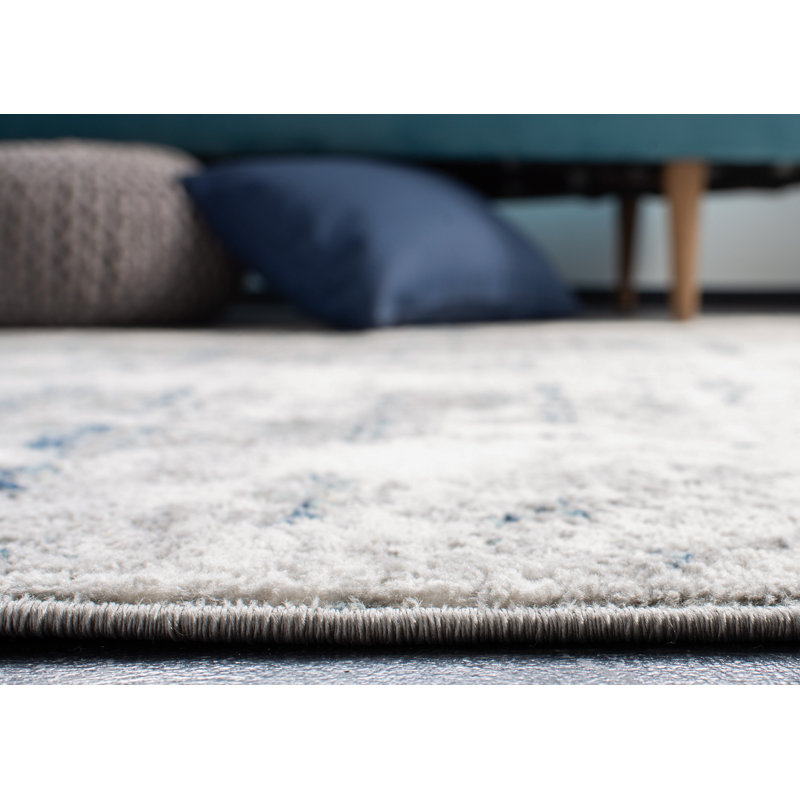 Odin Grey Rug, Rectangle 91 x 152cm