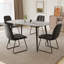 5-Piece Dining Table and Chairs ,Dining Room Set with 4 Modern Chairs-64484357-64484353