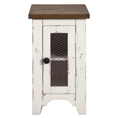 Danira Solid Wood Top End Table